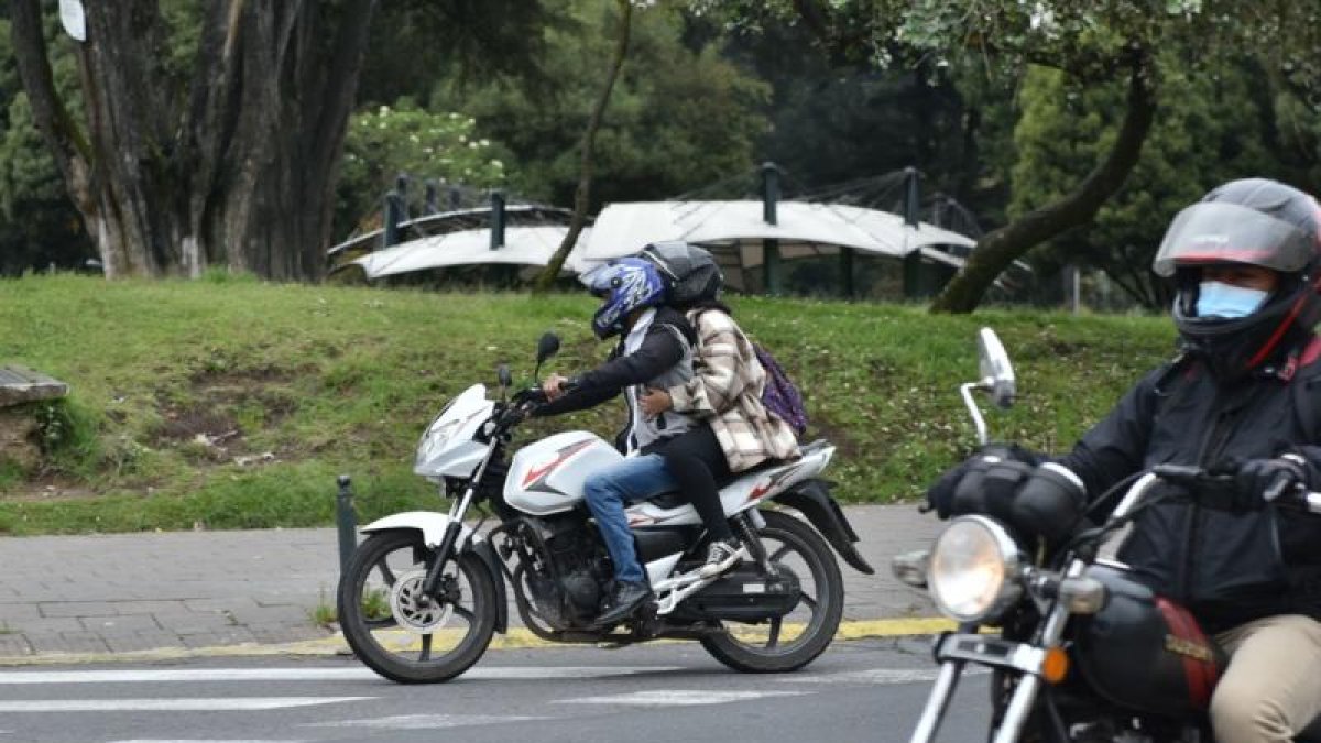 Imagen referencial. La moto transitaba por el sector del Comité del Pueblo, en Quito.
