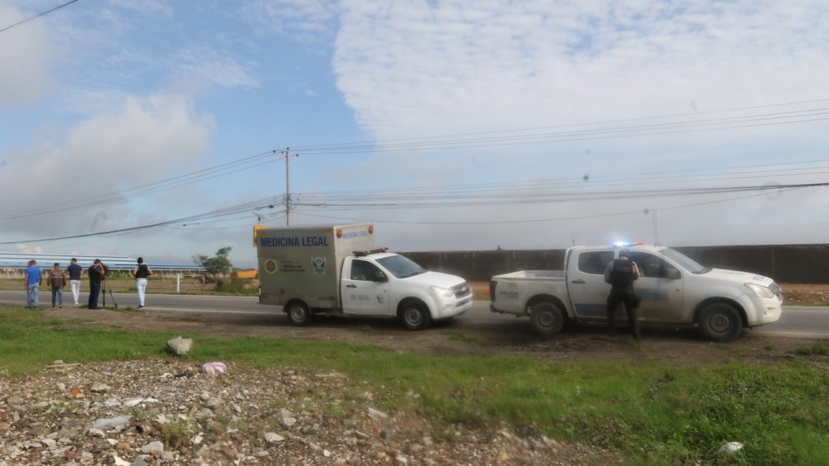 Al lugar arribaron agentes de la Policía Nacional.