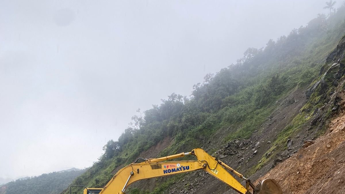 En el kilómetro 90 de la vía Cuenca- Molleturo se construirá un muro de contención al pie del talud