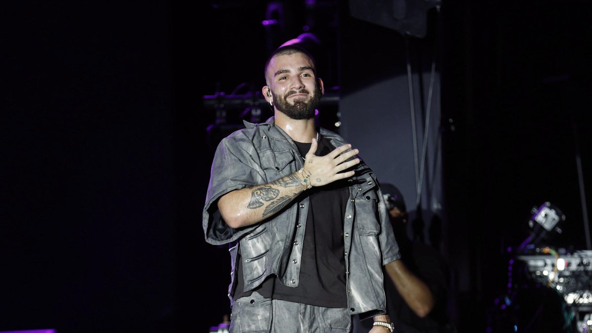 El cantante Manuel Turizo, en una fotografía de archivo.