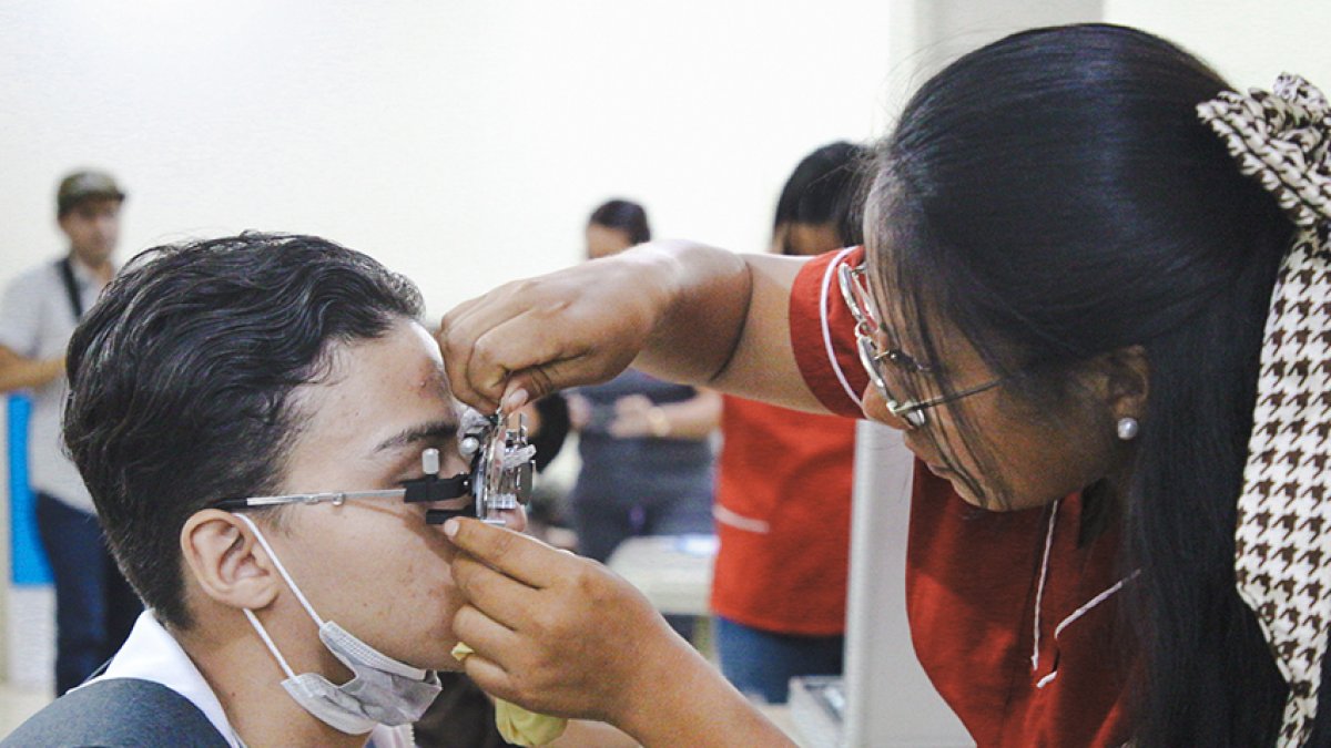 En enero se desarrollaron análisis visuales a las personas que se inscribieron en el programa.