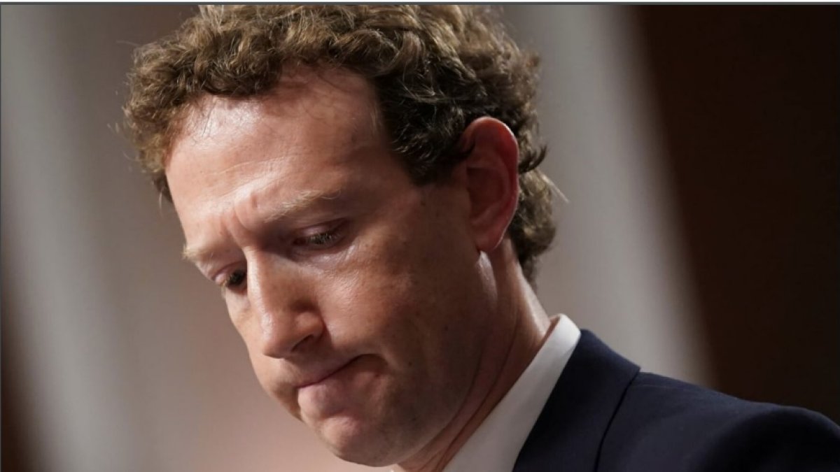 Marck Zuckerberg, CEO de Meta, en su comparecencia frente al Congreso de EE.UU.