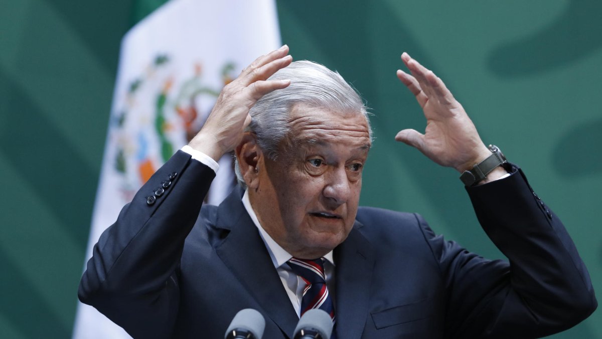 Andrés Manuel López Obrador, presidente de México.
