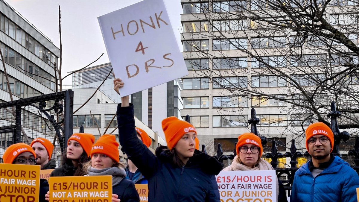 En enero pasado, los médicos residentes también protagonizaron protestas.
