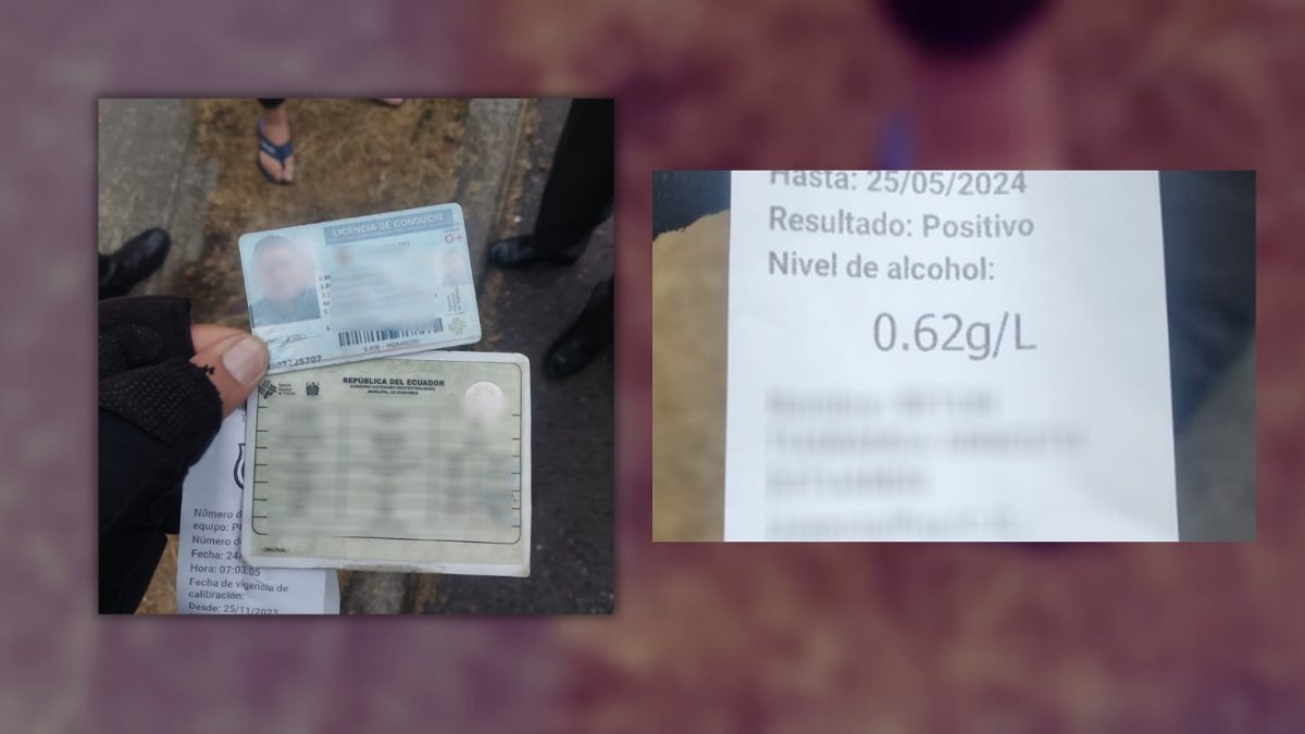 Estos documentos fueron publicados por la ATM, en referencia al caso del conductor alcoholizado.