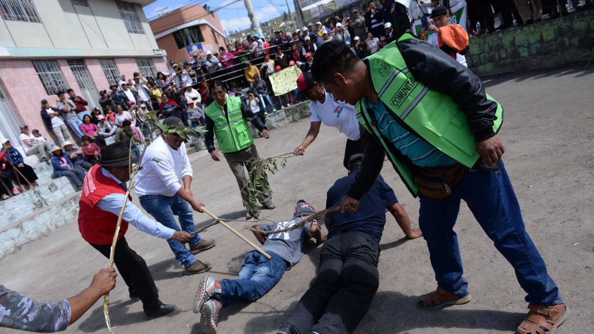 Comunidad. La justicia indígena solo puede ejercerse dentro del territorio de la comuna. Las reformas al COIP pretenden ampliar esa jurisdicción.