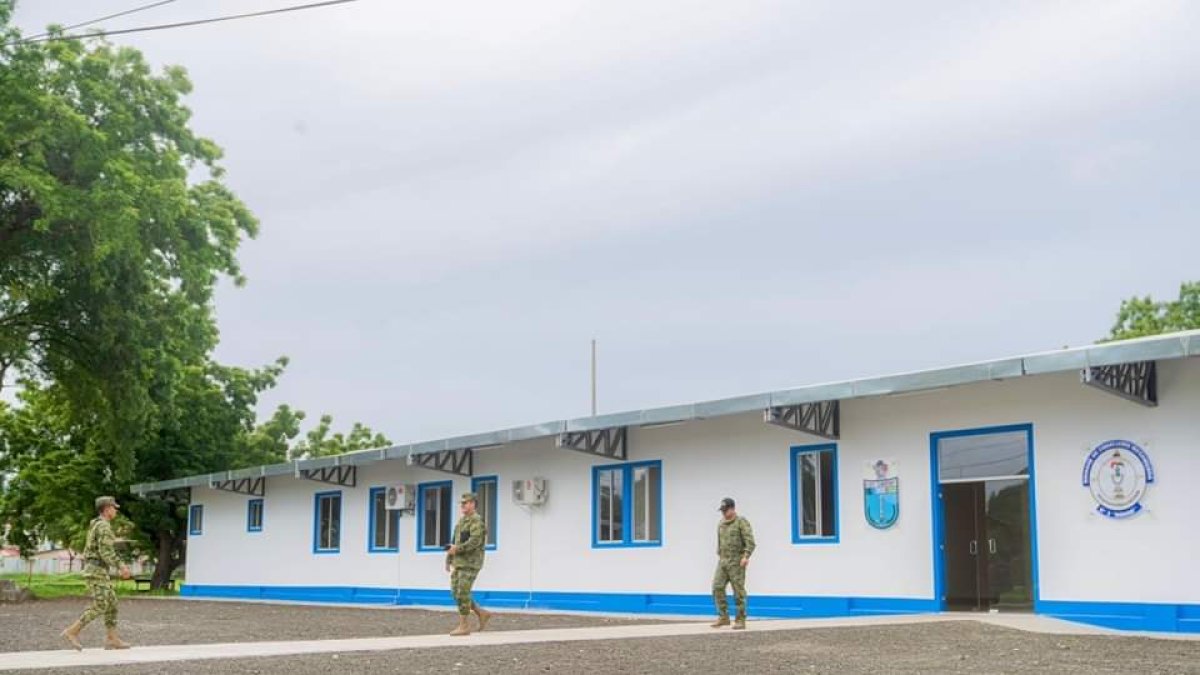 Instalaciones del Fuerte Militar Manabí.