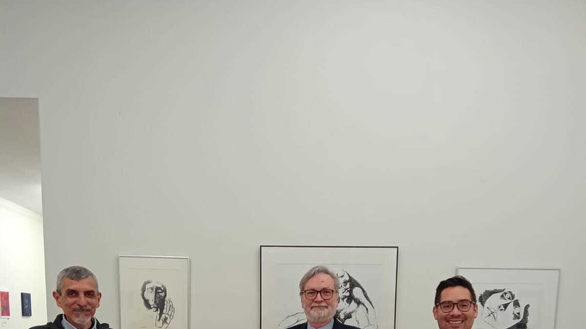 Hecho. El embajador de Ecuador en Países Bajos, Andrés Terán, en el acto..