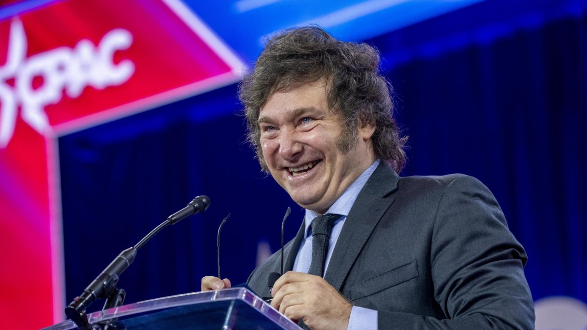 El presidente de Argentina, Javier Milei.