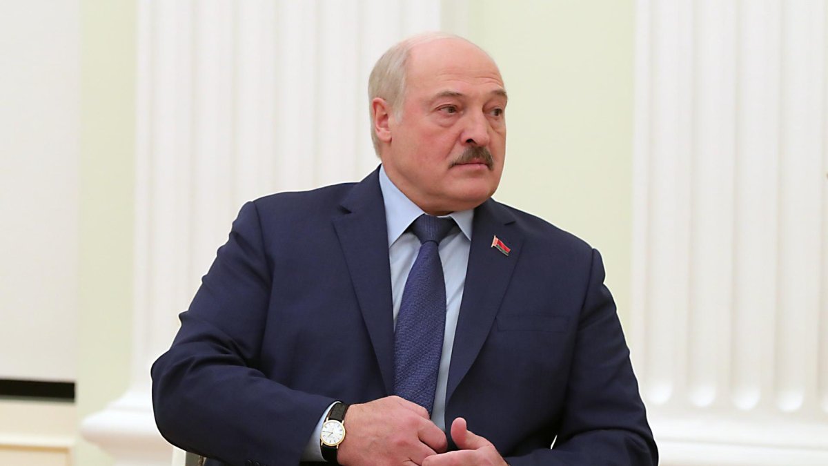 El presidente de Bielorrusia, Alexandr Lukashenko.