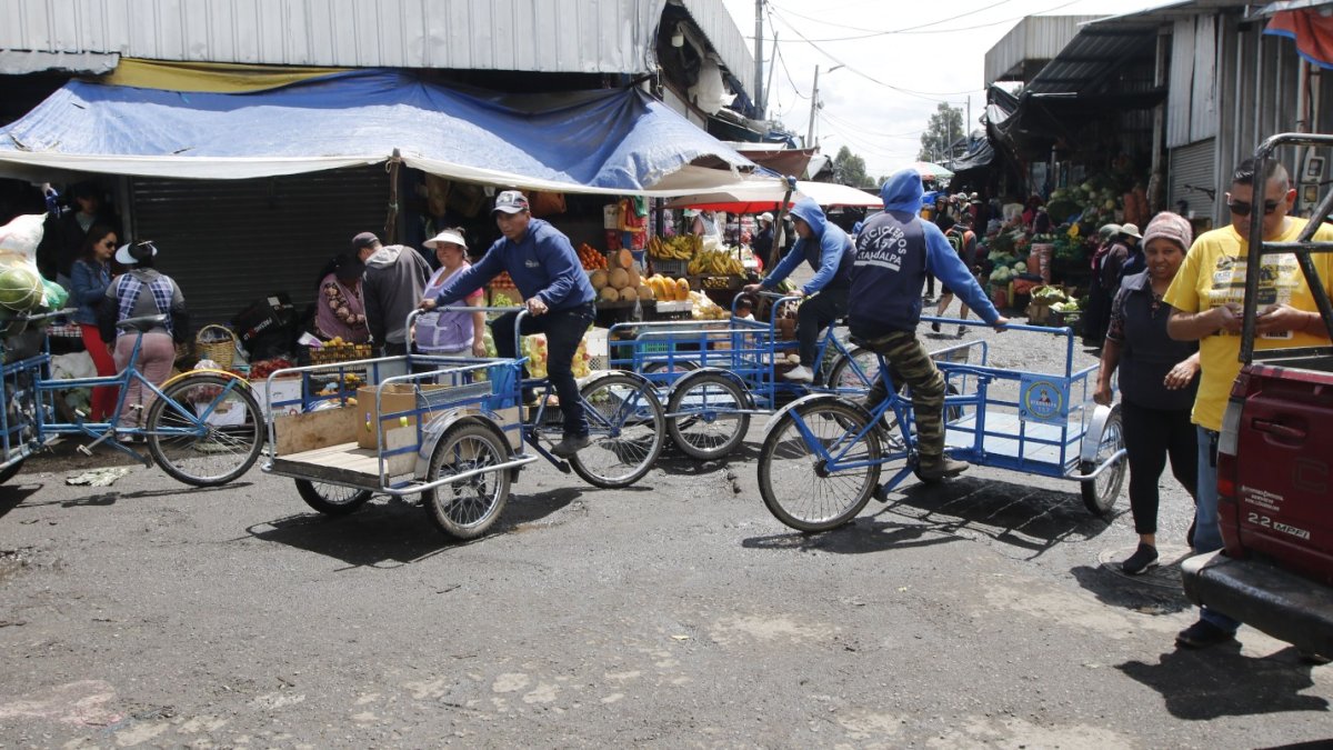 Importancia. El Mercado Mayorista es el más grande de la capital.