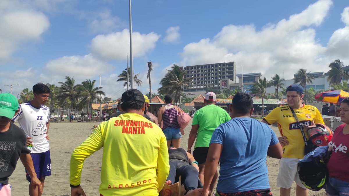 Una mujer resultó herida por la palizada