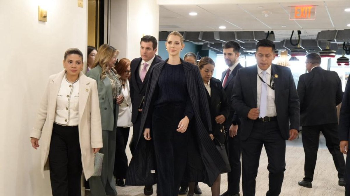 La primera dama de Ecuador cumplió su agenda de reuniones en Estados Unidos.