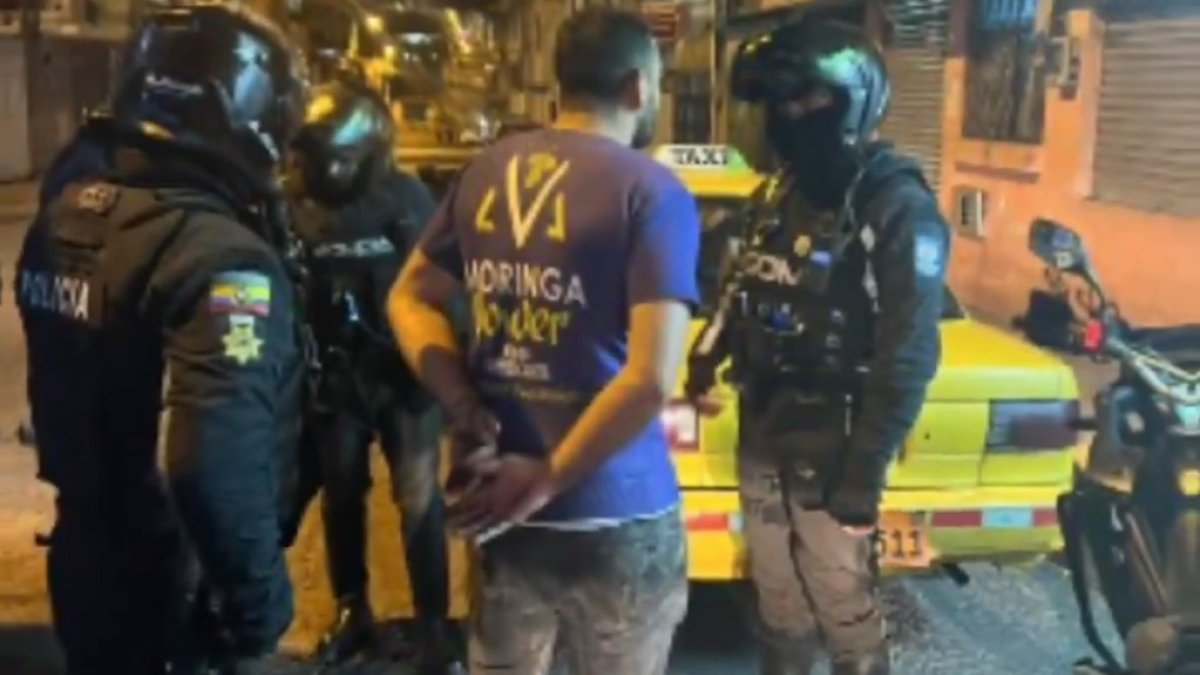 La Policía informó que detuvo a sospechosos de asaltos en locales comerciales de Quito.
