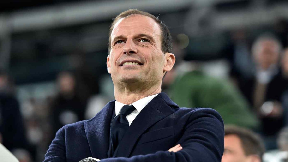Massimiliano Allegri, entrenador del Juventus superó los 1000 puntos en la Serie A