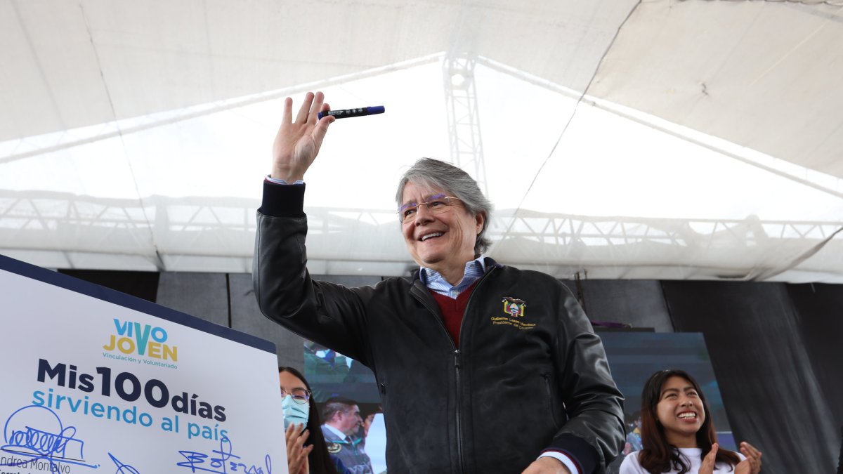 El presidente Guillermo Lasso estuvo dos años en el poder, antes de decretar la muerte cruzada.