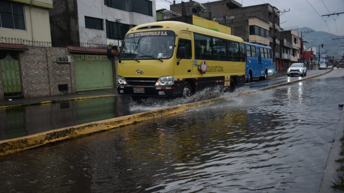 En varias ciudades del país se han registrado fuertes lluvias e inundaciones durante este temporal
