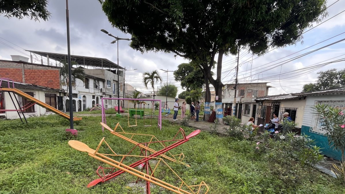 Maleza. Los moradores están molestos porque el personal municipal corta el monte, pero no colocan los químicos que evitan que este vuelva a crecer rápidamente.