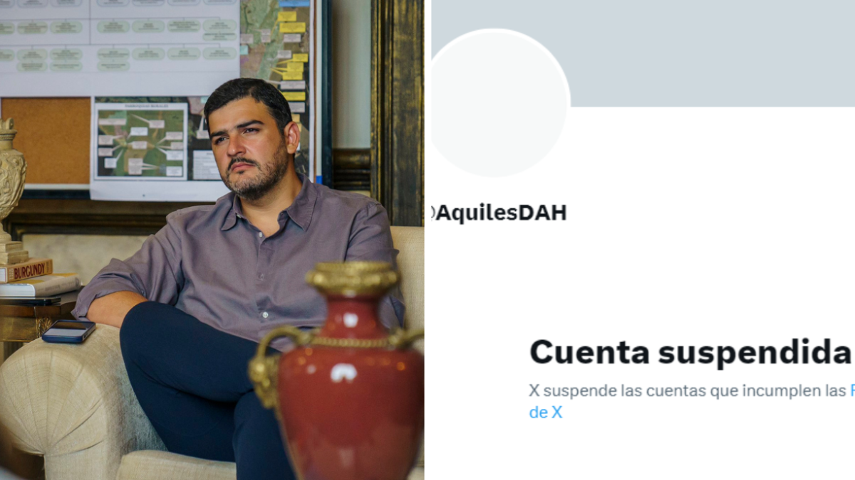 La cuenta de X del alcalde fue suspendida