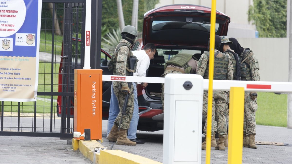 El operativo se realizó en una urbanización en vía a la Costa