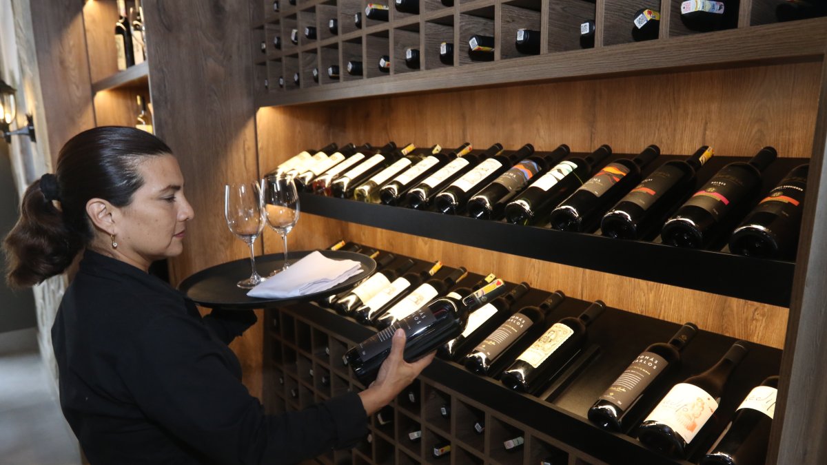 Bebida.- Varias de las marcas de vino que elabora la empresa ecuatoriana Bodega Dos Hemisferios.