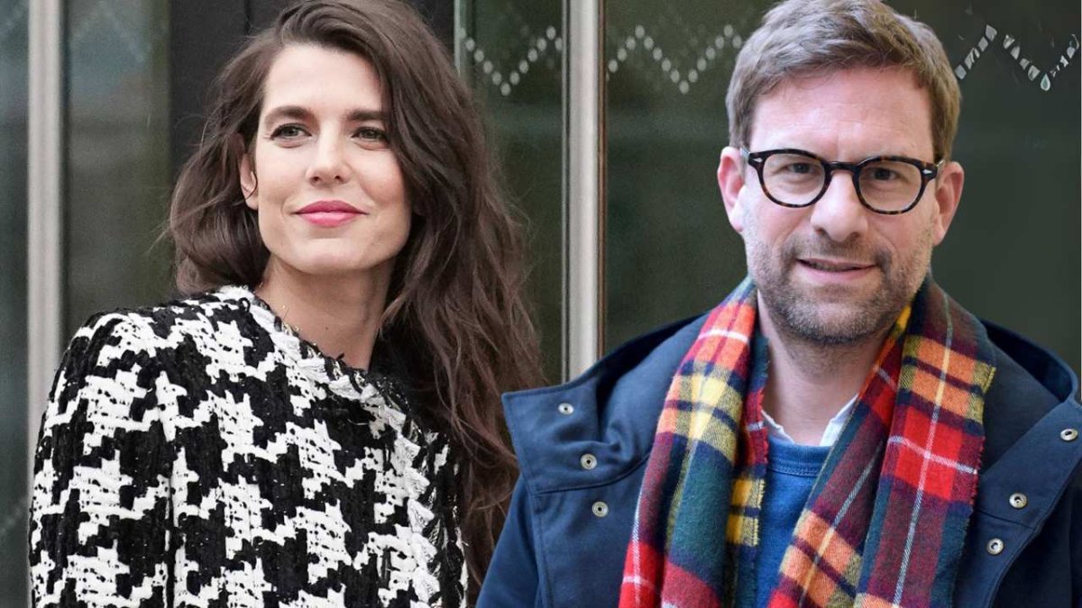 Carlota con su nueva pareja.