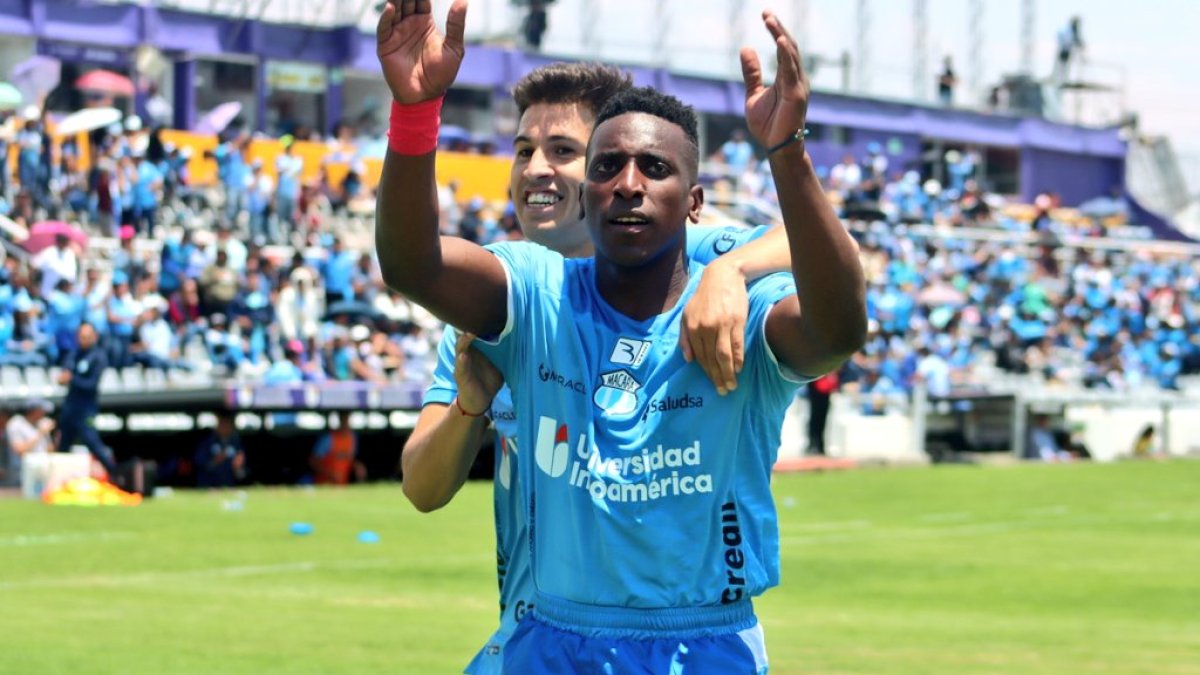 El delantero Daniel Porozo es el jugador a seguir en Macará.