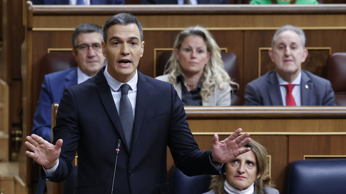 Madrid. Pedro Sánchez, presidente del Ejecutivo español.