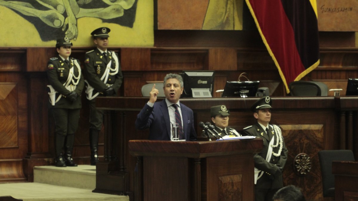 El vocal del Consejo de la Judicatura (CJ), Fausto Murillo.