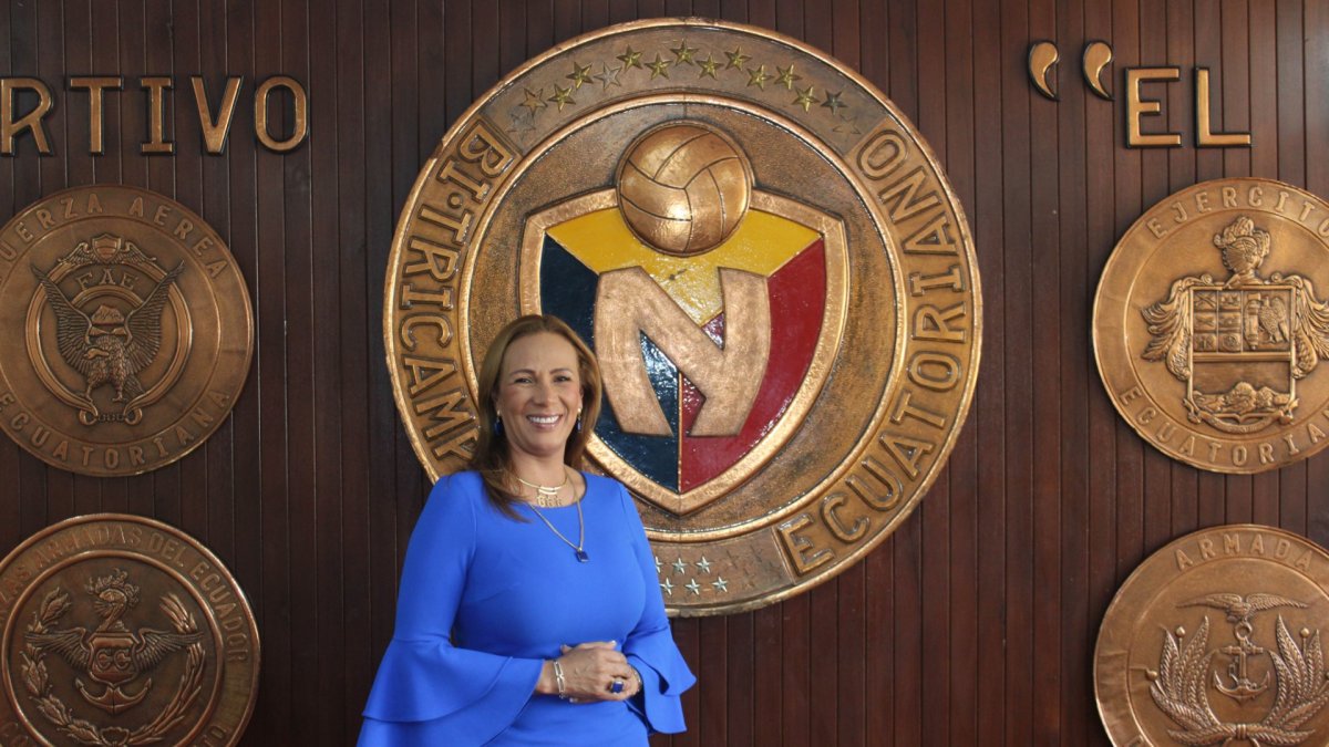 Lucia Vallecilla, expresidenta de El Nacional, quien aspira aún a ser candidata para las elecciones.
