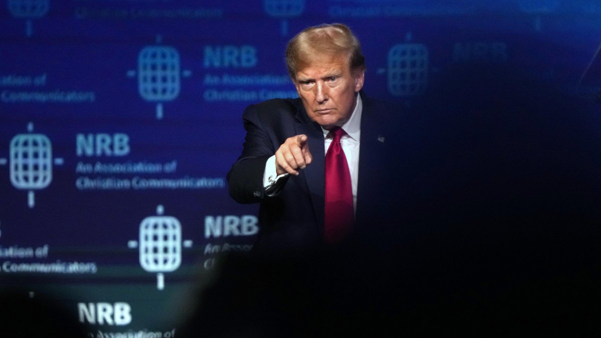 El expresidente de Estados Unidos Donald Trump.