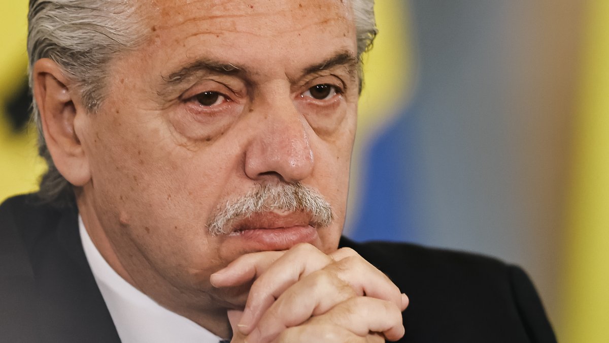 El expresidente de Argentina, Alberto Fernández.