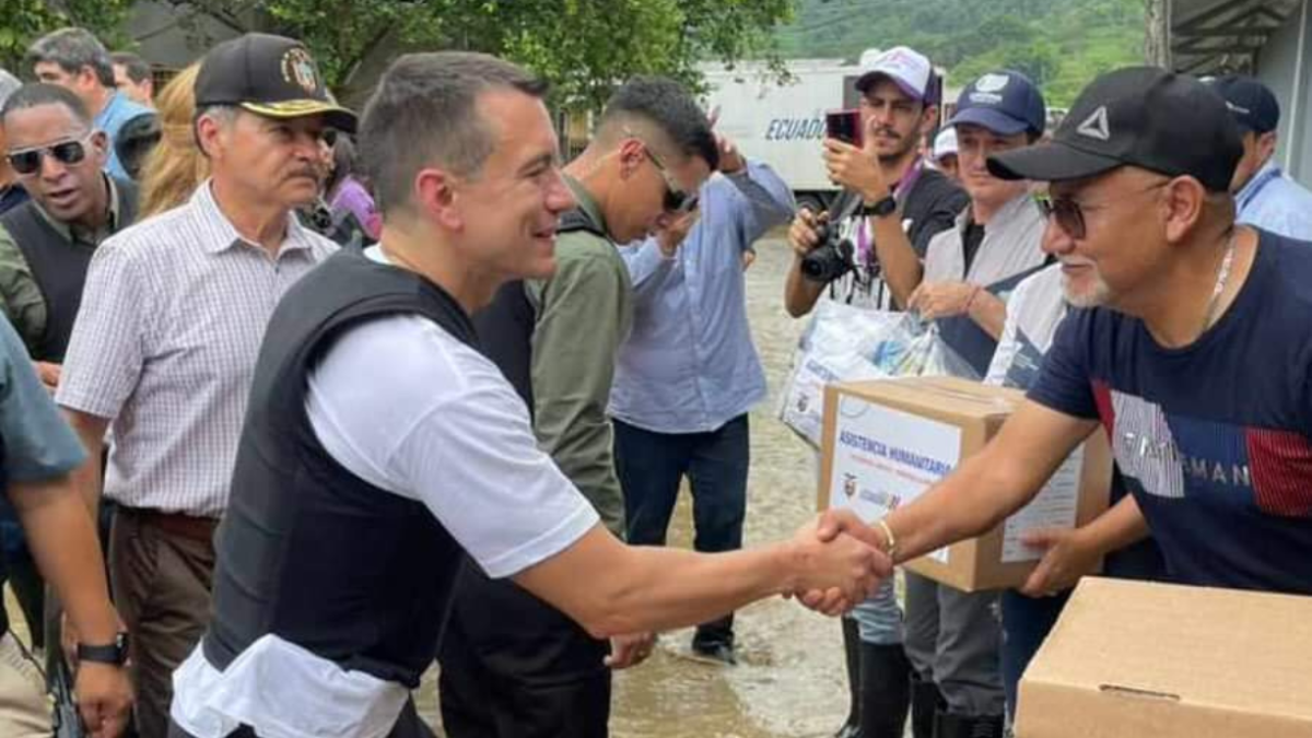 Noboa regresará a Manabí el próximo 8 de marzo para realizar el primer desembolso.