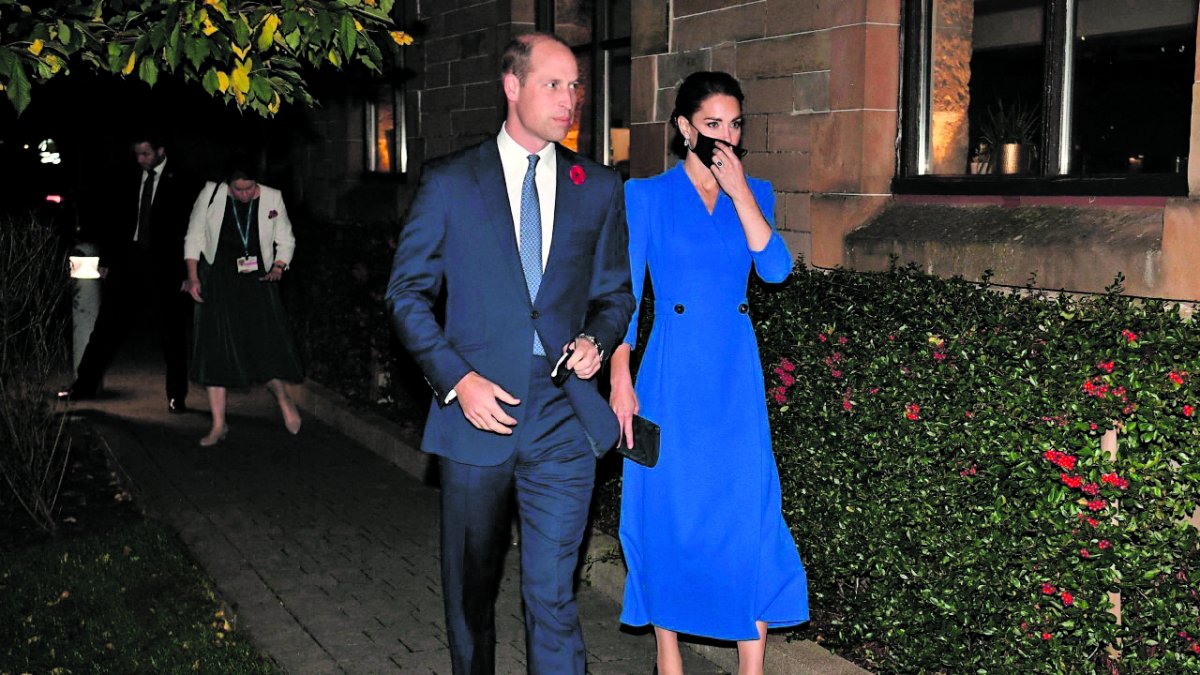 Guillermo y Kate Middleton.