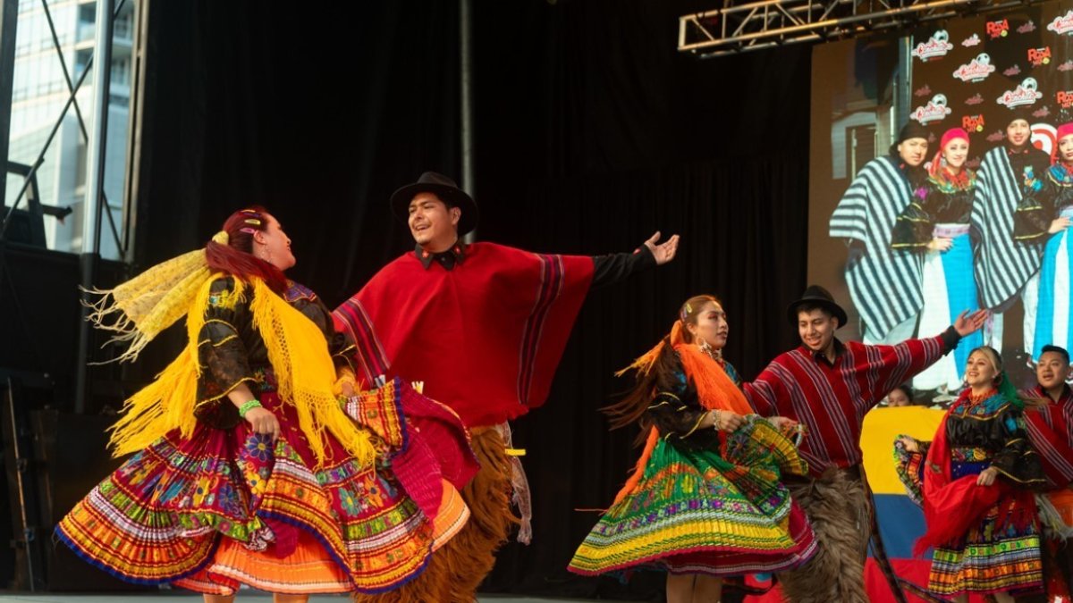 La agrupación Pureqkuna ha tenido la oportunidad de presentarse en grandes escenarios como los del Stanford Live.