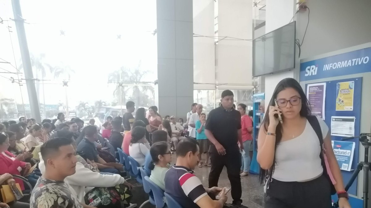 Entidad.- La sede del Servicio de Rentas Internas en Guayaquil.