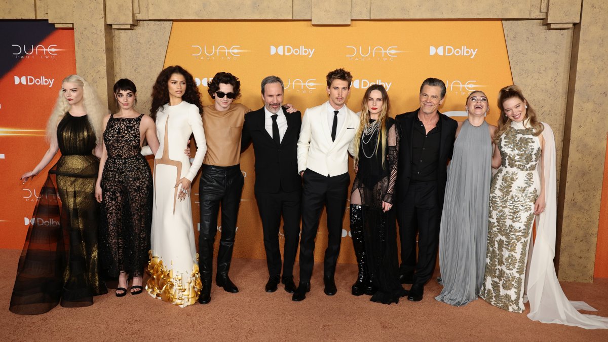 Elenco de Duna 2 en la premier de Nueva York New York City.