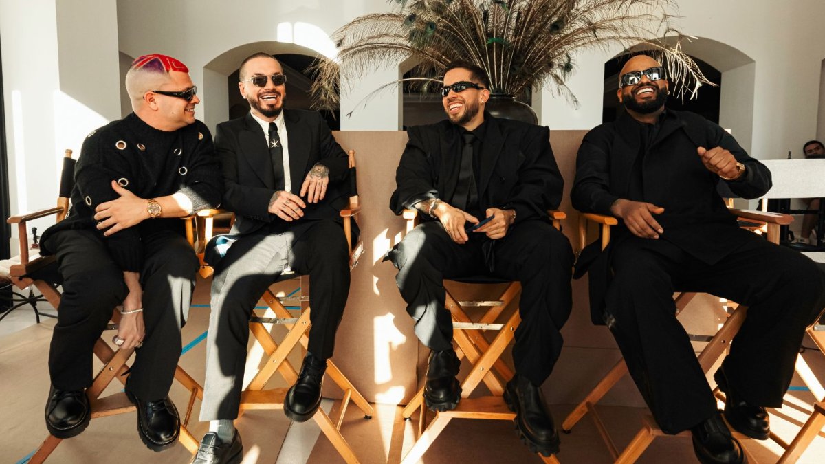 J Balvin junto a De La Ghetto y Jowell & Randy.