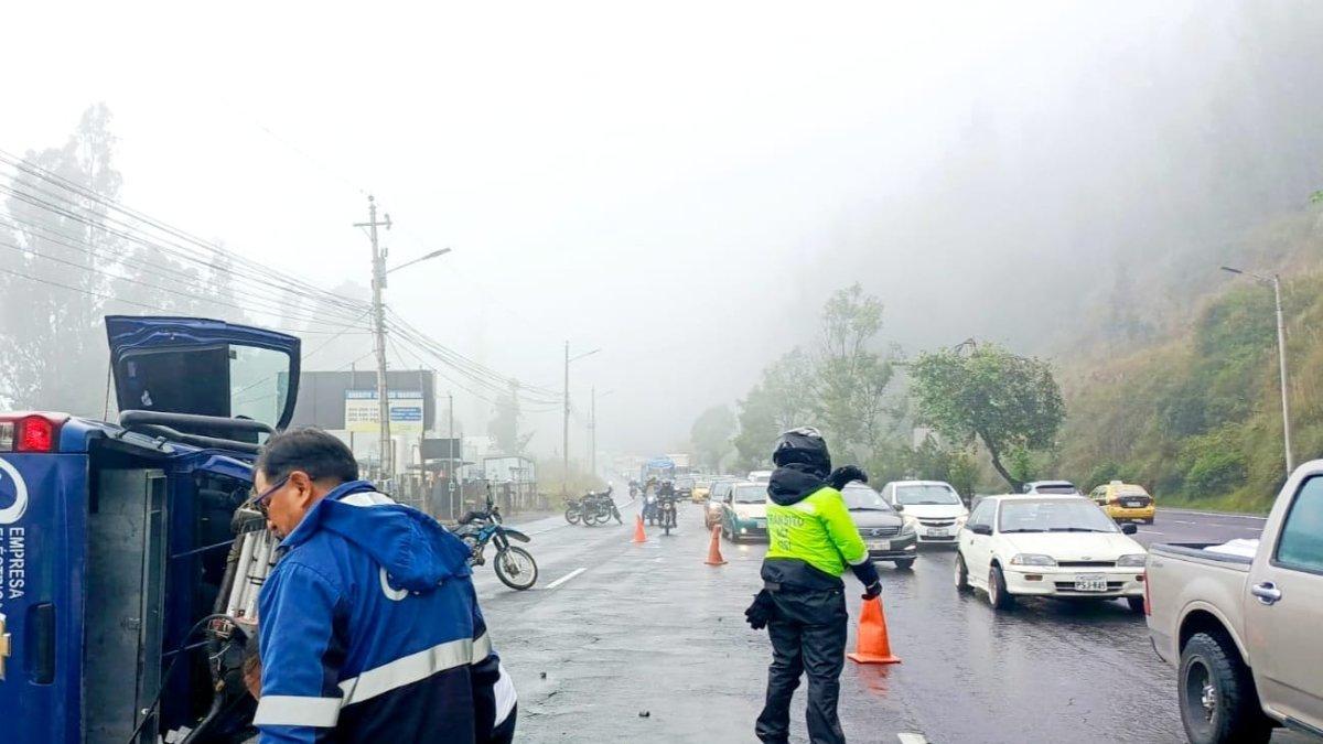 Siniestro de tránsito en Quito