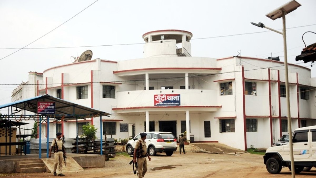 Establecimiento. La comisaría de policía de Khunti en Jharkhand, India, en una imagen de archivo. El caso ha encendido la indignación en el país.