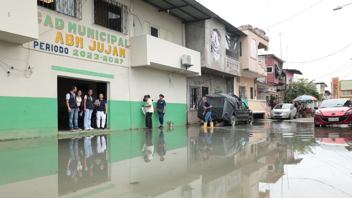 Zonas como Jujan se han visto afectadas por las intensas lluvias en el país.