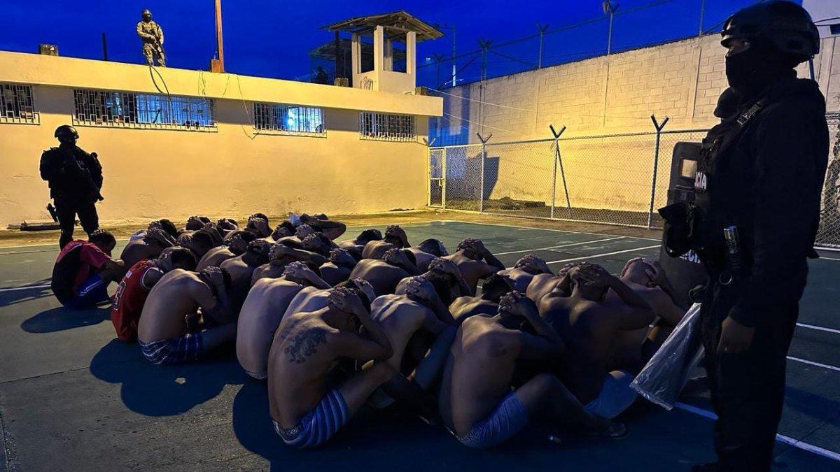 Ecuador cuenta con 35 centros de reclusión en diferentes provincias de su territorio.