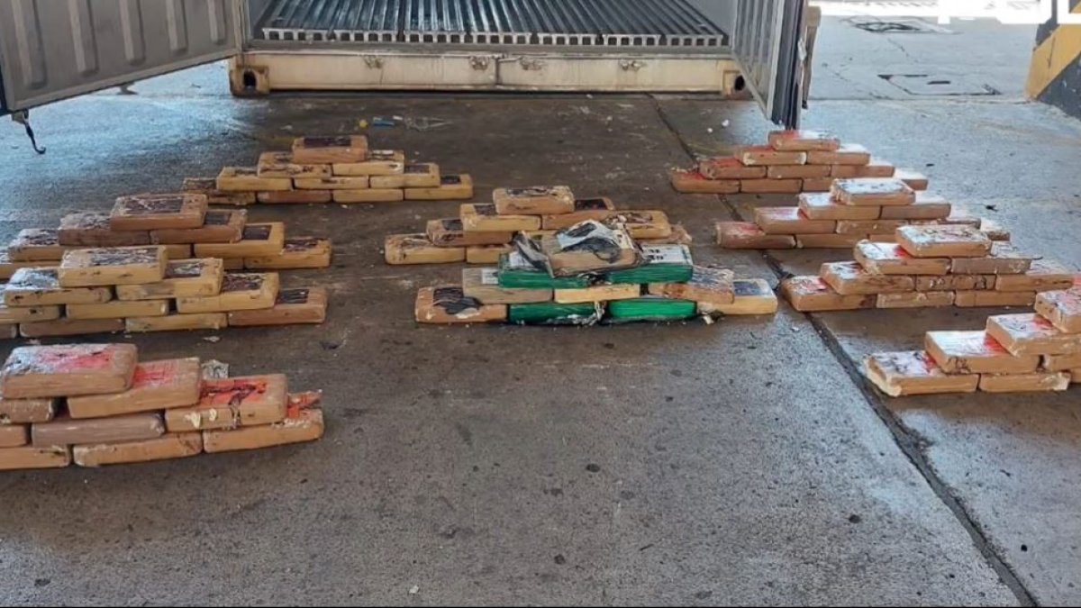 El decomiso del alcaloide fue en Puerto Bolívar, se estimaba enviar a Europa el cargamento.