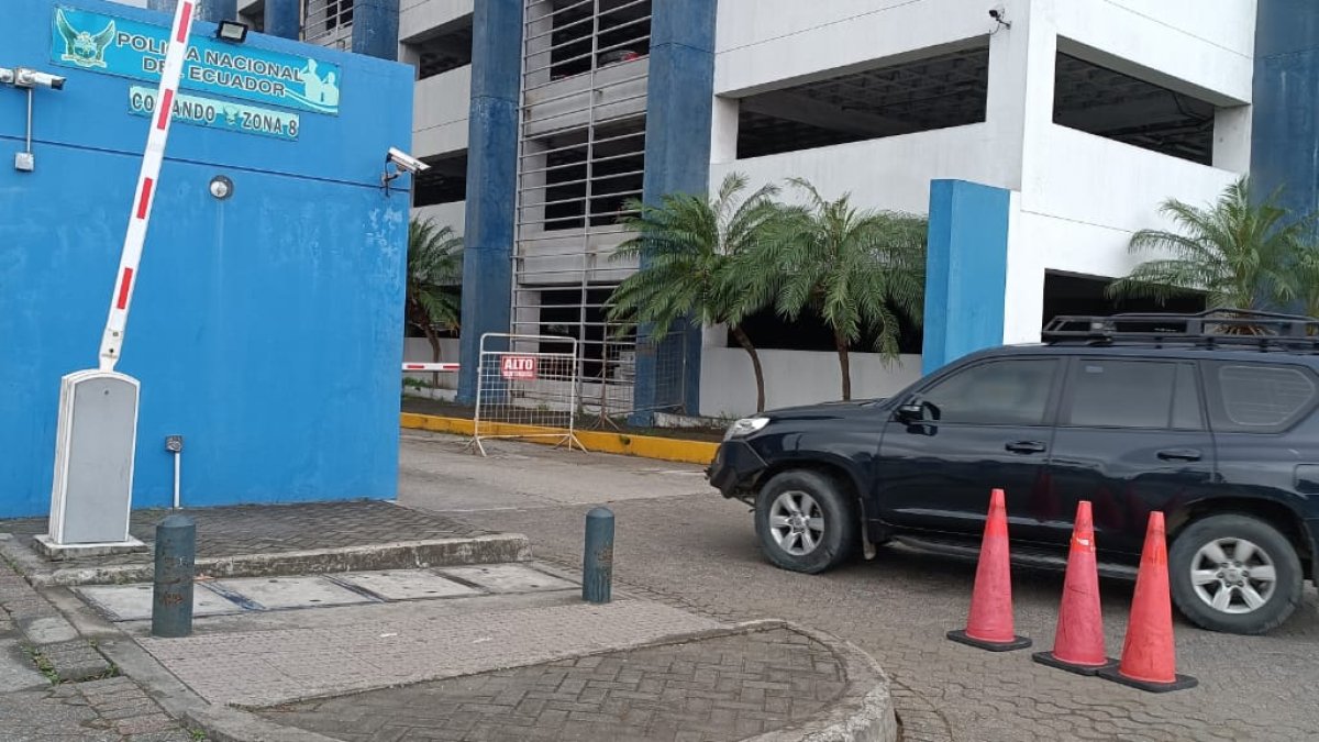 Hasta este punto fueron llevados los detenidos por presunta delincuencia organizada