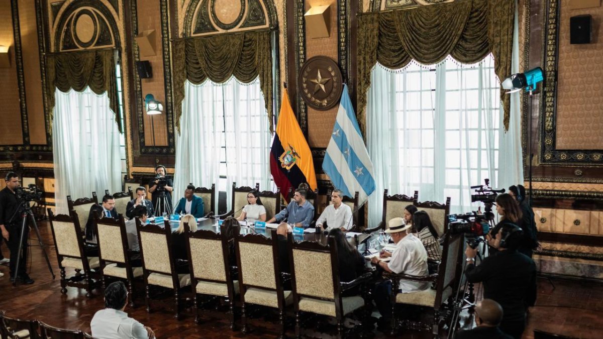 El Concejo Cantonal de Guayaquil celebró una sesión extraordinaria este lunes 4 de marzo.