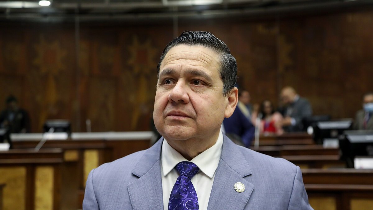 El exasambleísta Pablo Muentes fue detenido por el caso Purga.