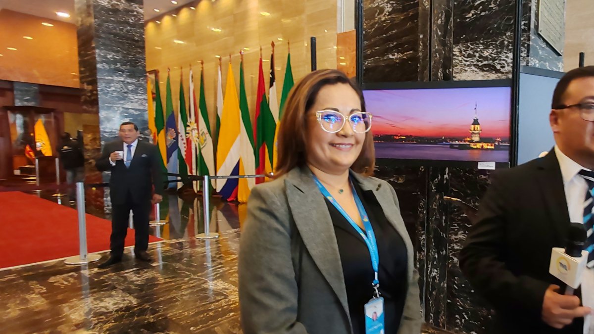 La legisladora Alexandra Castillo.