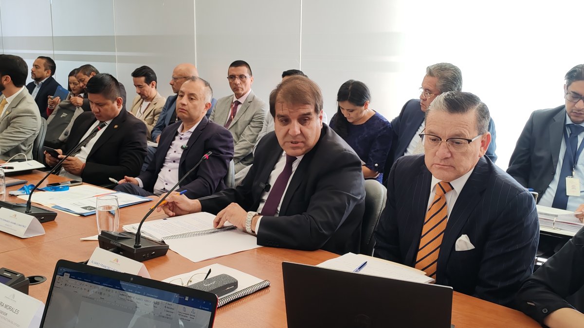 Álvaro Román, presidente del Consejo de la Judicatura, dio cifras de los funcionarios que han sido procesados por delitos.