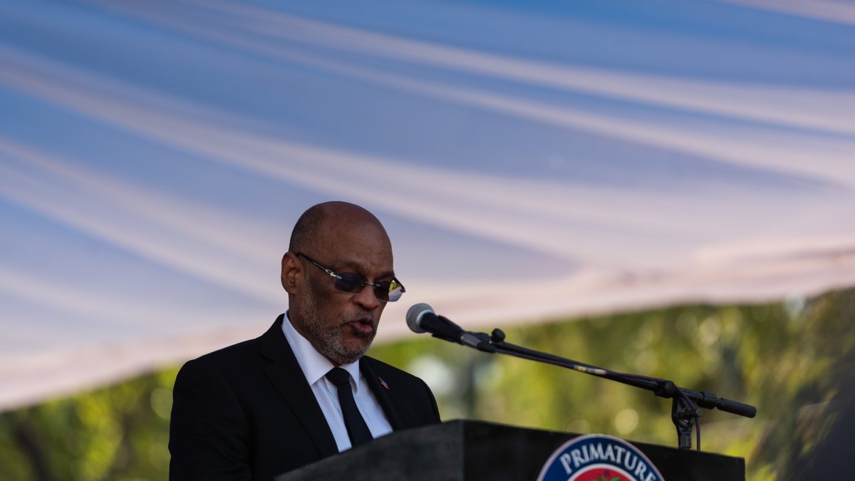 El primer ministro de Haití, Ariel Henry, anunció su renuncia.