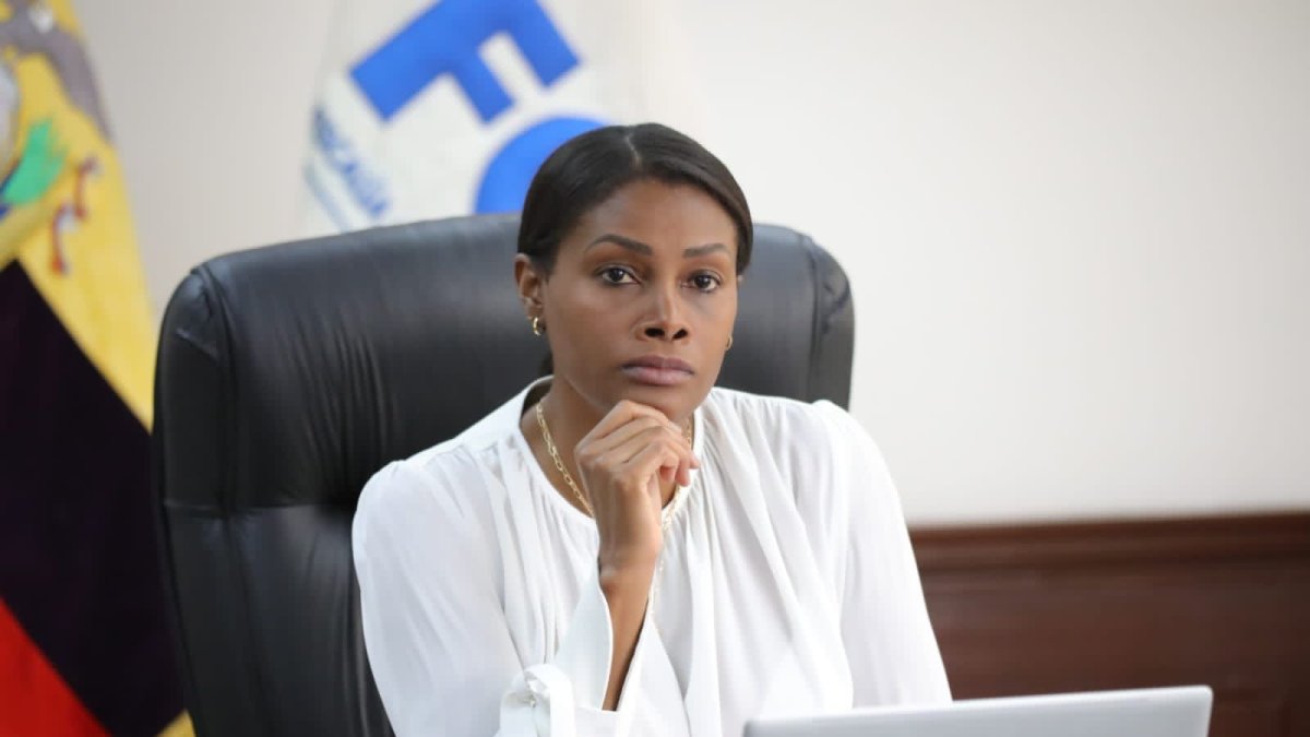 La fiscal general del Estado, Diana Salazar.